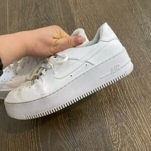 Nike Women's White Air Sneakers